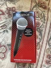 Elevacyjny mikrofon karaoke fabrycznie nowy 