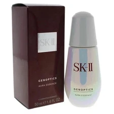SK-II GenOptics 1.6oz/50ml Aura Essence Serum NEW IN BOX SEALED Free Shipping
