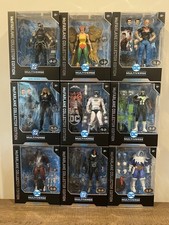 DC Multiverse McFarlane Collector Edition Platinum Chase lot of 9