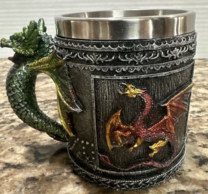 Dragon Tankard- Collectible Mug 16oz.- Tabletop Drinkware- Excellent Condition!