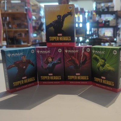 Magic Gathering - Marvel Super Heroes Welcome Decks [SET OF 5]