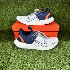 New Nike Free Run Flyknit  NN  Thunder Blue Sail White  FB1275-004 Mens Size 10