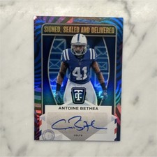 2024 Panini Totally Certified Mirror Platinum Antoine Bethea #SSD-ABA Auto 5/5