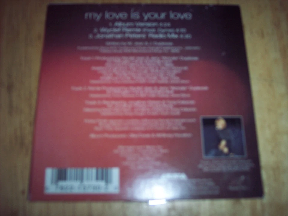 Whitney Houston – My Love Is Your Love CD Single Wyclef Remix Foto 2 de 2