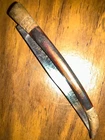 Vintage Tomahawk Brand XL-156 NOS Wood Handle Slim Laguiole Folding Knife
