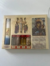 Blessing kit from Jerusalem Holy Gift (Holy water incense icon cross and more