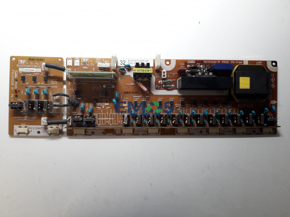 RUNTKA152WJZZ RUNTKAW153WJZZ INVERTER FOR SHARP LC-32P50E