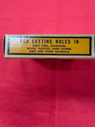 General Tools No. 4 Pawood Circle Cutter Combination Shank, 7/8-4" VINTAGE - Foto 5 di 5