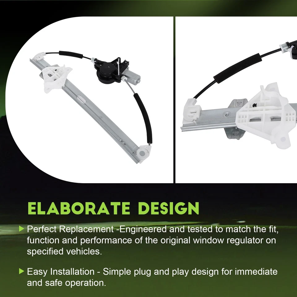 Regulador de ventana eléctrica con motor pasajero delantero derecho para Mazda CX-5 2016-2013 Foto 4 de 4