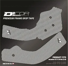 DCOR 16-20-109 Frame Grip Guard Decals - Gray