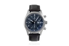 IWC Fliegerchronograph chronographe acier automatique montre pour hommes IW37060