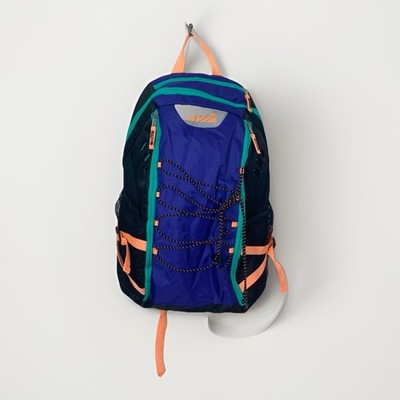Avia Backpack Blue Teal Orange School Travel Bag Multi Pocket Daypack Hiking