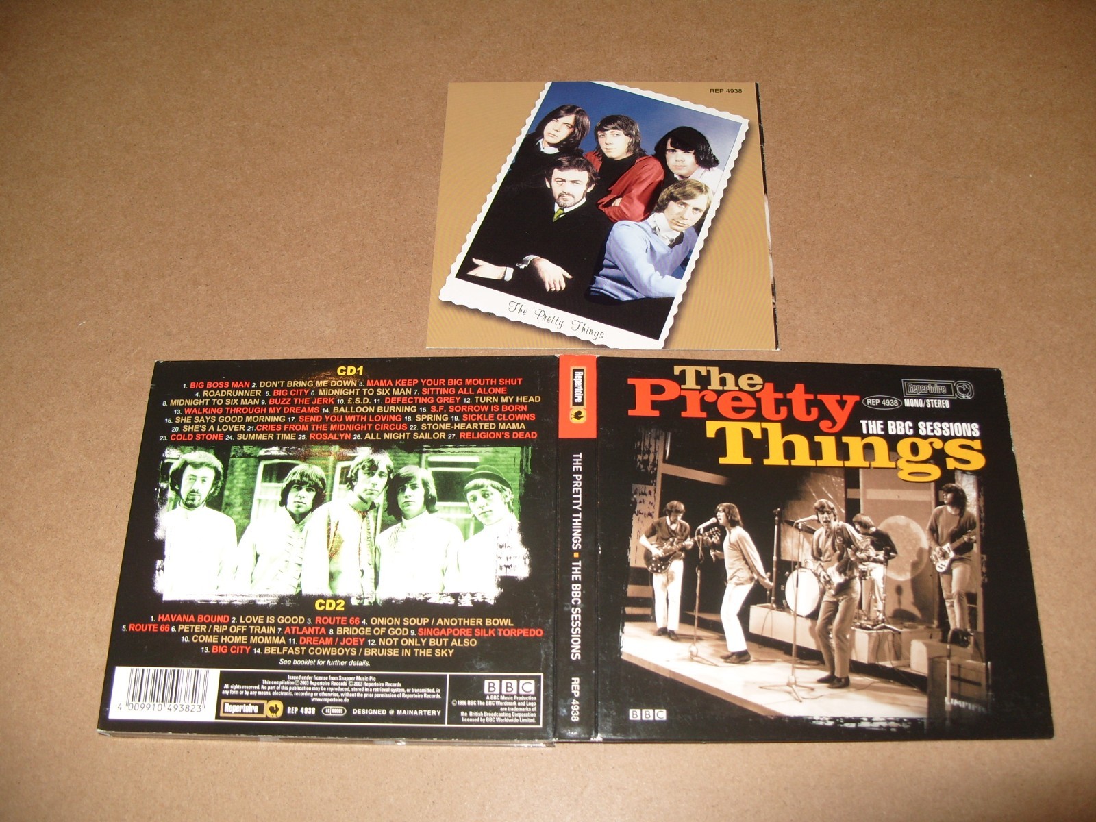 The Pretty Things -BBC Sessions (2003) 2 CD NEAR MINT / DIGIPAK  EXCELLENT. (L.S