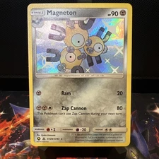 Magneton SV28/SV94 S&M Hidden Fates Shiny Vault Holo Rare 2019 Pokémon TCG Card