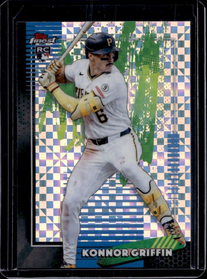 2026 Topps Finest Konnor Griffin Refractor X-Fractor Rookie RC #6 Pirates