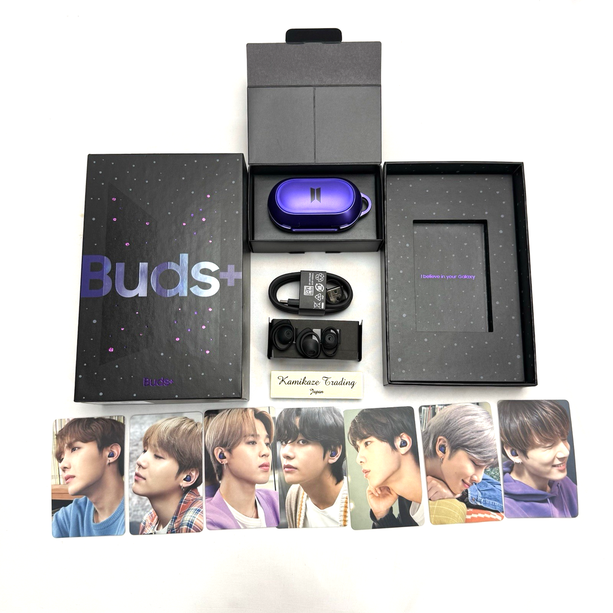 【ジャンク品】Galaxy Buds＋BTS Edition Samsung Galaxy Buds+ BTS Edition - Ultra Violet-Super Rare