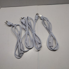 4 PCS 5FT POWER CABLE With Switch For PC T8 T5 Integrated LED Tube Light 3 PIN
