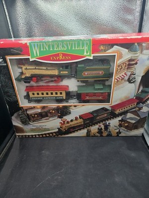 Wintersville Express Train Set Battery Operated New Bright 170