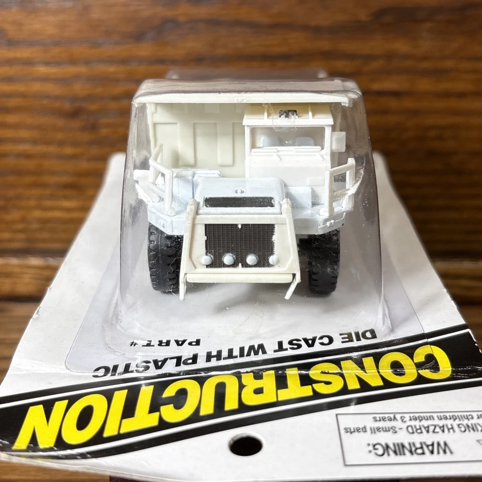 Boley HO 比例白色大型采石场塑料自卸车压铸带塑料零件 — 第 3/4 张图片