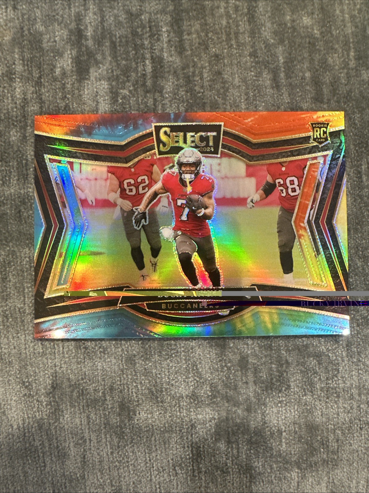 2024 Select Field Level Tie-dye Bucky Irving /25