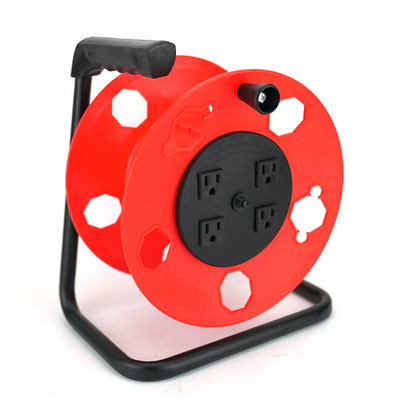 Utilitech 100 Ft. Extension Cord Storage Reel and Stand
