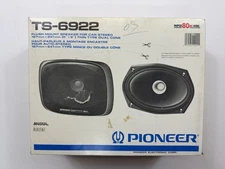 HI-FI OLD SCHOOL PIONEER TS-6922 6"x9" pair car Audio Speakers VINTAGE 4 ohms