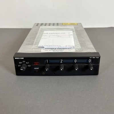 Bendix King KT 76A Transponder PN 066-1062-10- Serviced with New