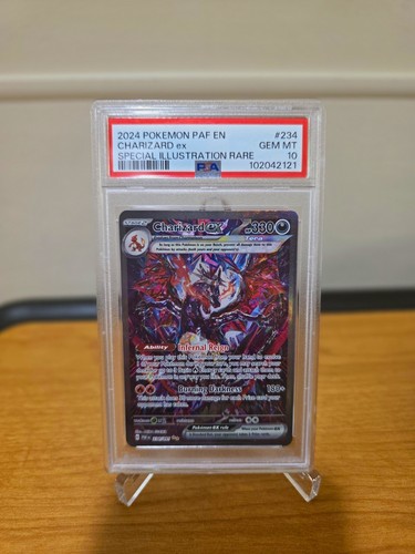 Charizard ex 234/091 Paldean Fates SIR English PSA 10 102042121
