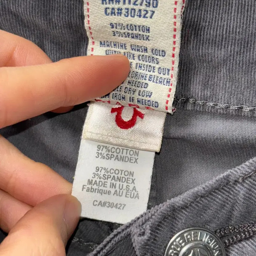 True Religion Corduroy Bootcut Pants Size 25 thumbnail 6