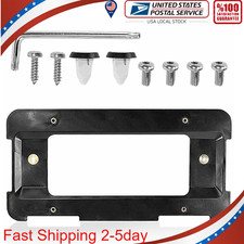 Rear License Plate Base Mount Bracket Frame Holder For Bmw Replace 51187160607 Rear License Plate Base Mount Bracket Frame Holder For Bmw Replace 51187160607