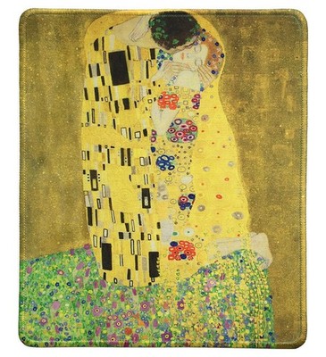 - Art Mousepad - Natural Rubber Mouse Pad with Famous Painting of The Kiss by...