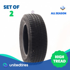 Set Of 2 Used 24565r17 Michelin Defender Ltx Ms 107t - 932 Set Of 2 Used 24565r17 Michelin Defender Ltx Ms 107t - 932