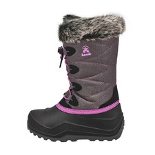 Kamik Kids Snowangel Boots Charcoal/Red Authentic New