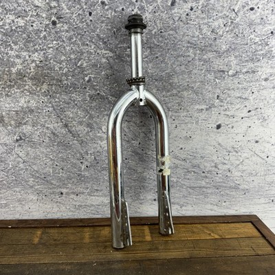 Fourche BMX Filetée Chromée 20 Pouces - Style Old School Pour Vélo