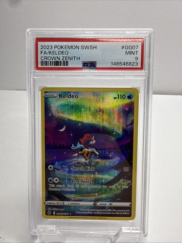 Keldeo graded PSA 9 for sale on eBay