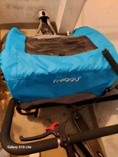 Blauer Veelar 2 in 1 Kinderwagen mit Fahrrada...
