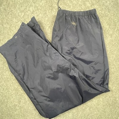 Men s Large Rain Pants Navy Waterproof Coleman Outdoor Hiking Camping Overtrouse