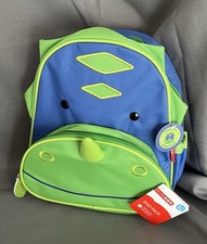 NEW Skip Hop Zoo Pack   Dakota Dinosaur Backpack Schoolbag   Discontinued Style
