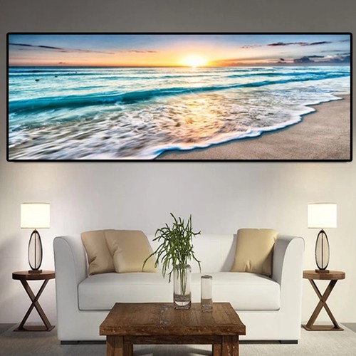 Landscape Posters Canvas Painting Living Room Modern Natural Office Wall Art - Picture 5 of 10