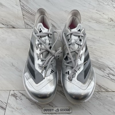 Adidas Adizero Impact TPU Baseball Cleats Silver/Gray JS3049 Men's