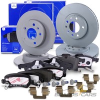Ate Bremsscheiben +Ceramic BelÄGe Vorne+Hinten FÜR Opel Astra H Meriva Zafira