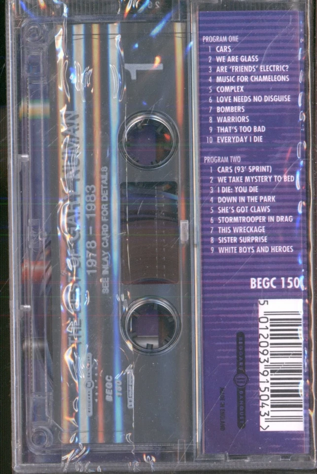 Gary Numan Best of Gary Numan 1978 - 1983 cassette UK Beggars Banquet 1993 - Image 2 of 2