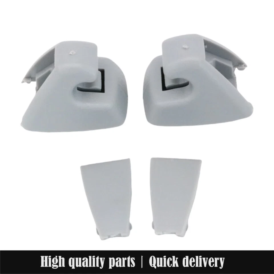 2x Clip de gancho para parasol de coche gris para GMC Sierra 1500 2500 HD 3500 HD 2007-2014 Foto 2 de 4