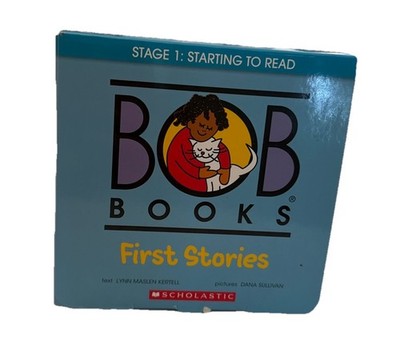 Bob Books - First Stories Box Set Phonics, Ages 4 and up, Kindergarten (Stage 1:
