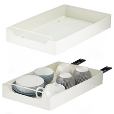 Pull Out Cabinet Organizer Slide Out Drawer Storage Shelves Extendable Kitchen