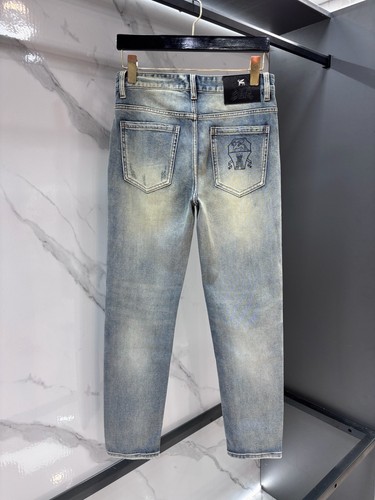 Brunello Cucinelli Men's Classic Regular Casual Straight Leg Skinny Jeans New