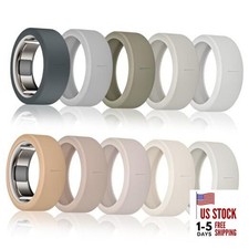 Silicone Ring Cover Compatible with Oura Ring S for 678910 Neutral Nest-10P