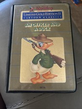 Disney Limited Gold Edition II: "An Officer and a Duck" Betamax Tape