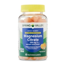 Spring Valley Extra Strength Magnesium Bone and Muscle Health Support Gummies