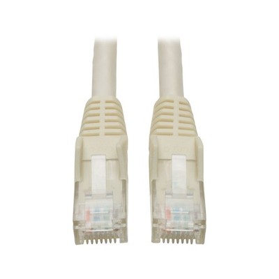 Tripp Lite N201-015-Wh Patch Cable Gigabit Snagless Molded Cat6 Rj45 M/M 15Ft